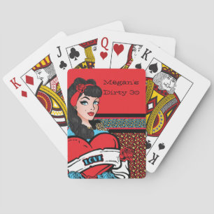 Jeu De Cartes Fille à la brosse, Rock-A-Billy Party