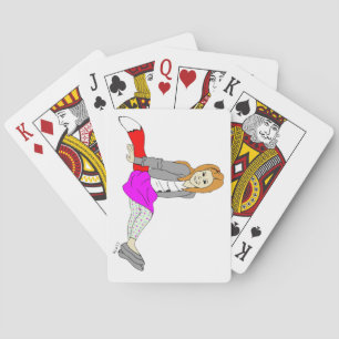 Jeu De Cartes fille coquine bouton