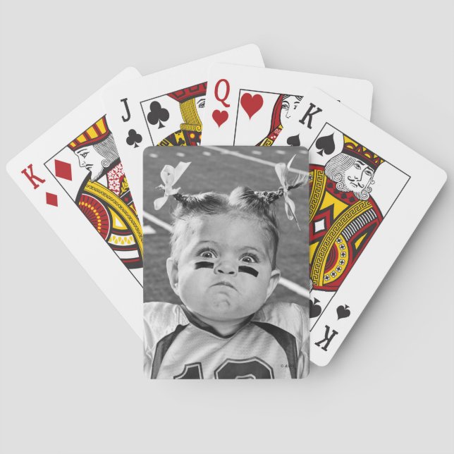 Jeu De Cartes Fille de football (dos)