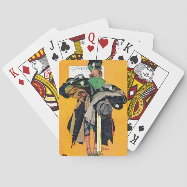 Jeu De Cartes Fille Hatcheck (dos)