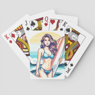 Jeu De Cartes Fille Sport & Surf
