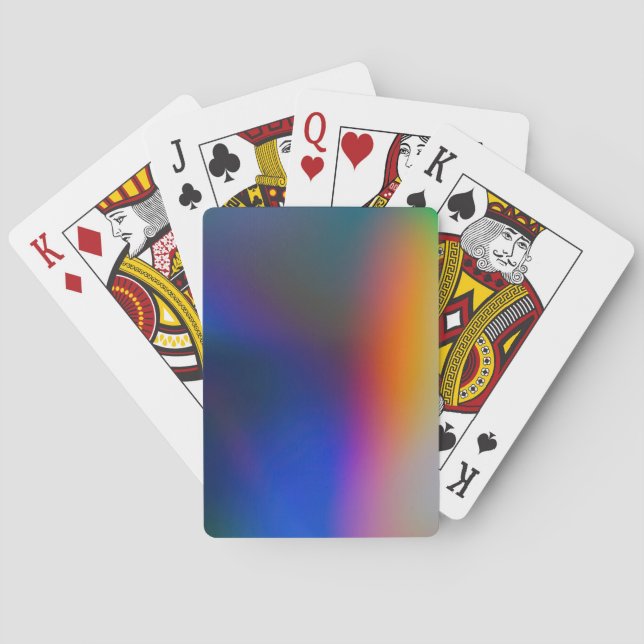 Jeu De Cartes Film Vintage Holographique Holo Rainbow Gradient (dos)