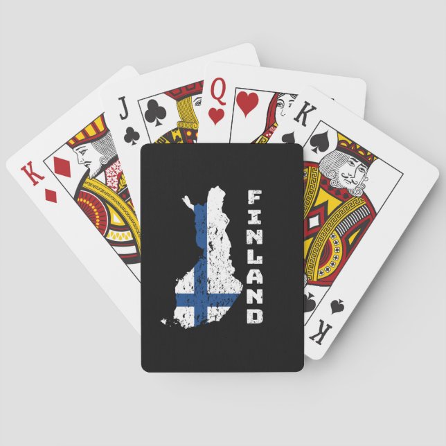Jeu De Cartes Finlande (dos)