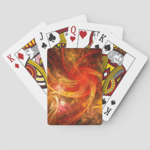 Jeu De Cartes Firestorm Nova Art Abstrait