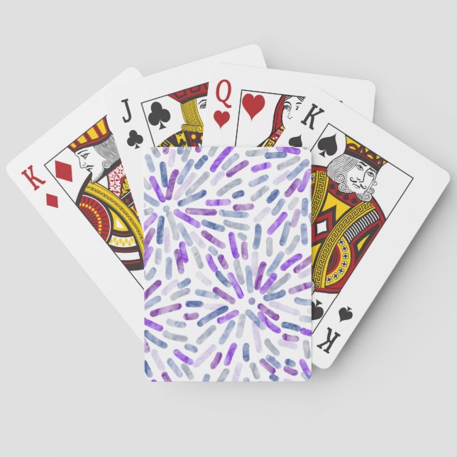 Jeu De Cartes Fireworks Abstract Butch Lesbian Pride Indicateur  (dos)