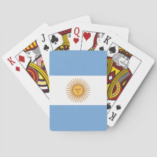 Jeu De Cartes Flag of Argentina