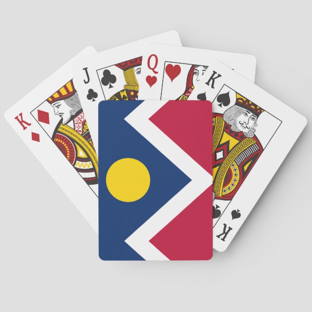 Jeu De Cartes Flag of Denver, Colorado (dos)