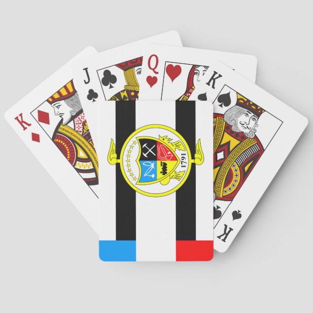 Jeu De Cartes Flag of Knoxville, Tennessee (dos)