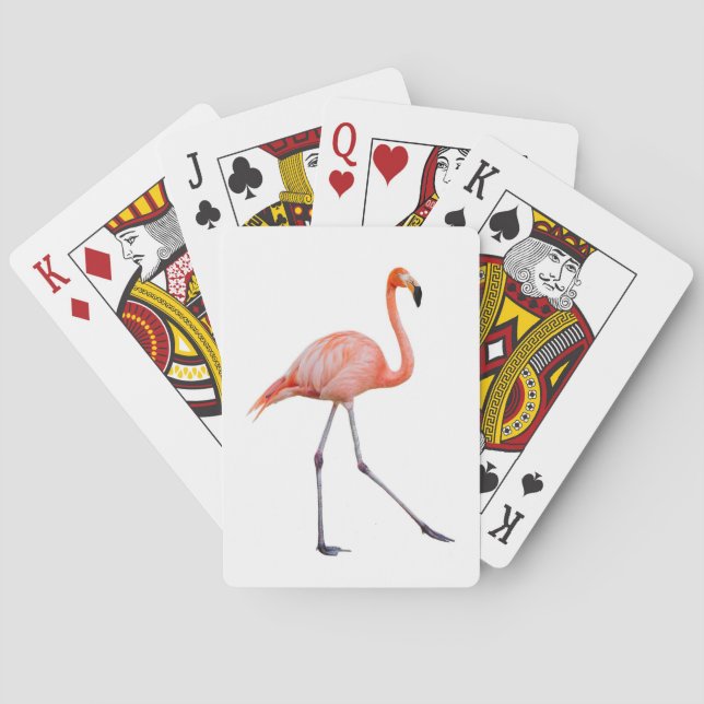 Jeu De Cartes Flamant rose rose (dos)