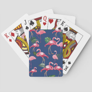 Jeu De Cartes Flamants roses Love Motif 2