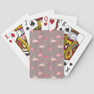 Jeu De Cartes Flamants roses rétro