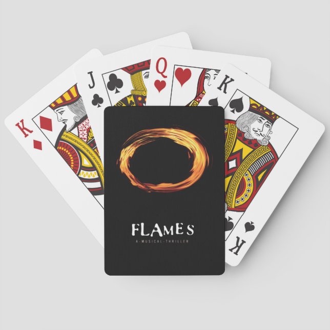 Jeu De Cartes FLAMES Jouer aux cartes (dos)