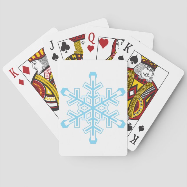 Jeu De Cartes Flèche de neige (dos)