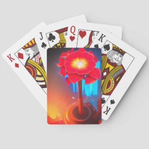 Jeu De Cartes Fleur Artsy