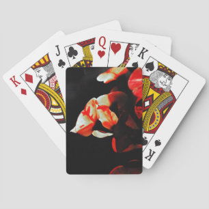Jeu De Cartes Fleur de cactus orange
