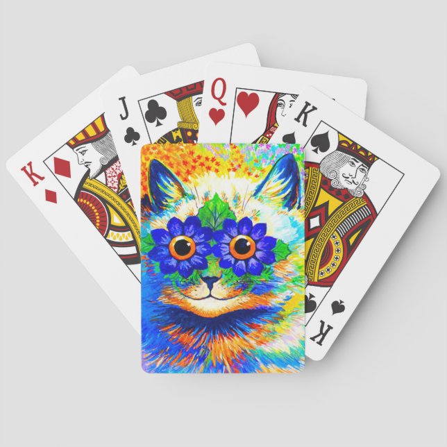Jeu De Cartes Fleur de chat (dos)