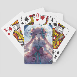 Jeu De Cartes Fleur de lune d'Anime