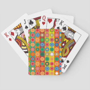 Jeu De Cartes Fleur de pouvoir en rangées
