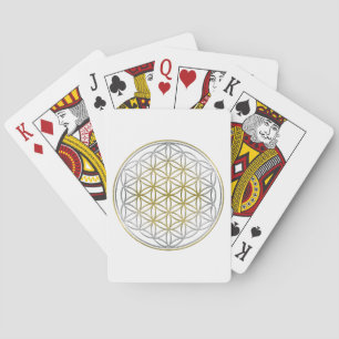 Jeu De Cartes FLEUR DE VIE / Blume des Lebens - BiColor