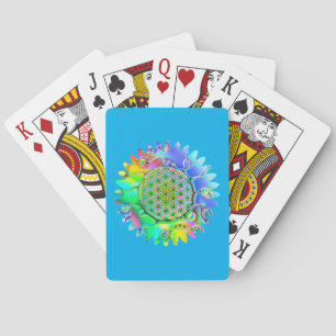Jeu De Cartes Fleur De Vie - Fleur Géométrique 5