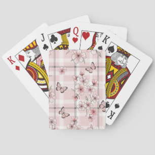 Jeu De Cartes Fleur Élégante de Papillon (2)