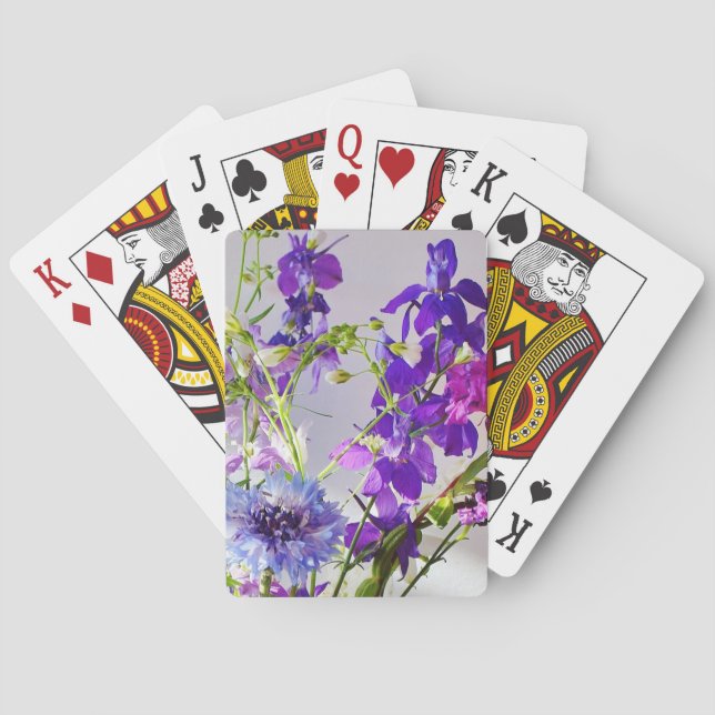 Jeu De Cartes Fleur sauvage (dos)