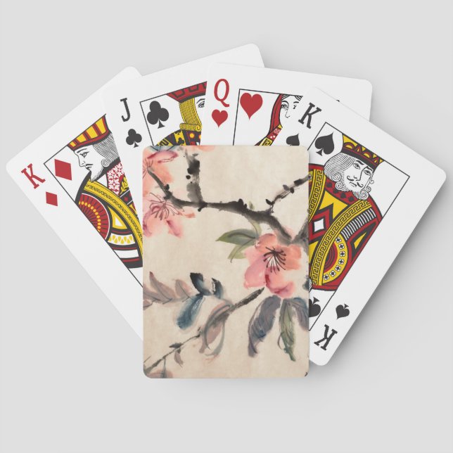 Jeu De Cartes Fleurs (dos)