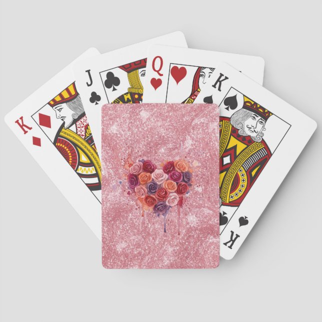 Jeu De Cartes Fleurs (dos)