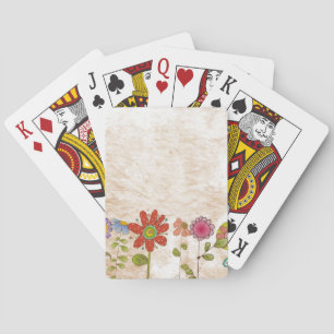 Jeu De Cartes Fleurs