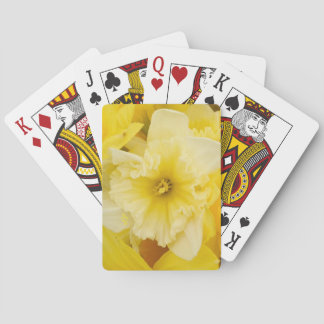 Jeu De Cartes Fleurs assez jaunes de jonquille