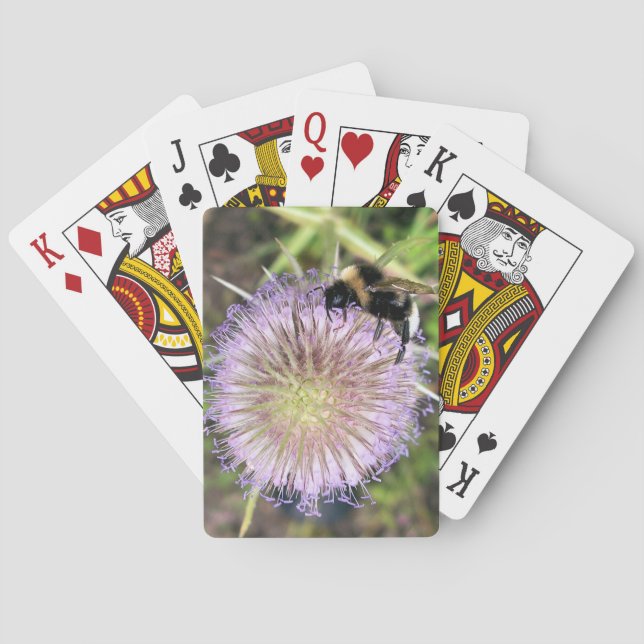 JEU DE CARTES FLEURS D'ABEE ET DE TEASEL (dos)