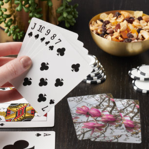 Jeu De Cartes Fleurs d'arbre de tulipe