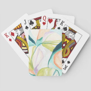Jeu De Cartes Fleurs de ventilateur IV