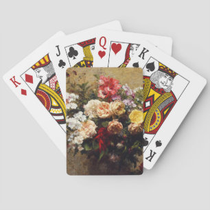 Jeu De Cartes Fleurs d'été vintages par Henri Fantin-Latour