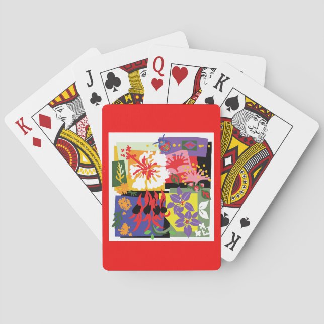 Jeu De Cartes Fleurs sauvages australiens - Fête Florale (dos)