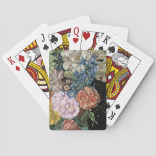 Jeu De Cartes Floral baroque - bouquet