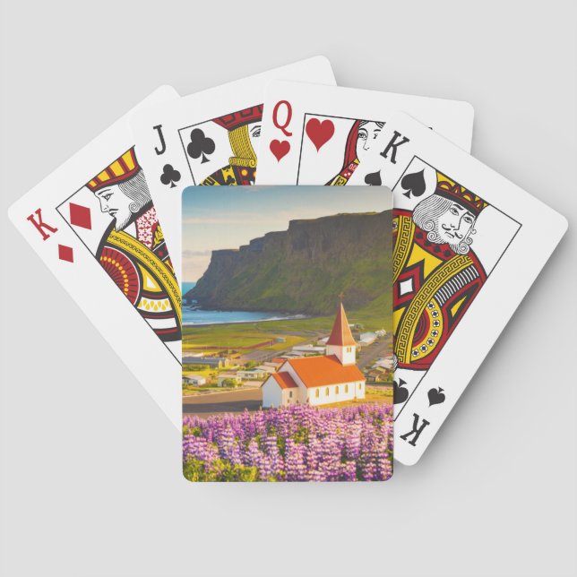 Jeu De Cartes Flowers (homonymie) | Lupines in Bloom Southern Ic (dos)