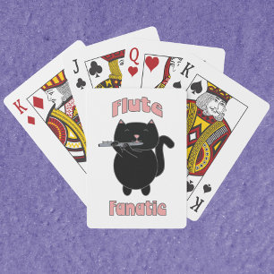 Jeu De Cartes Fluide Instrument Chat noir