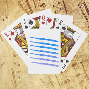 Jeu De Cartes Flute Motif Ombre