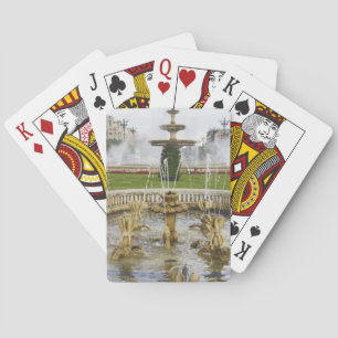 Jeu De Cartes Fontaines devant le Palais du Parlement