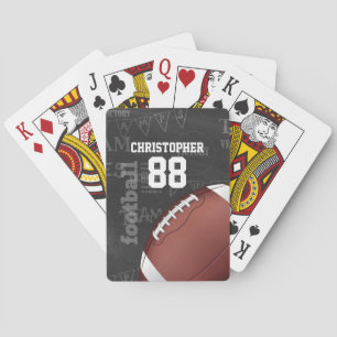 Jeu De Cartes Football américain personnalisé de tableau