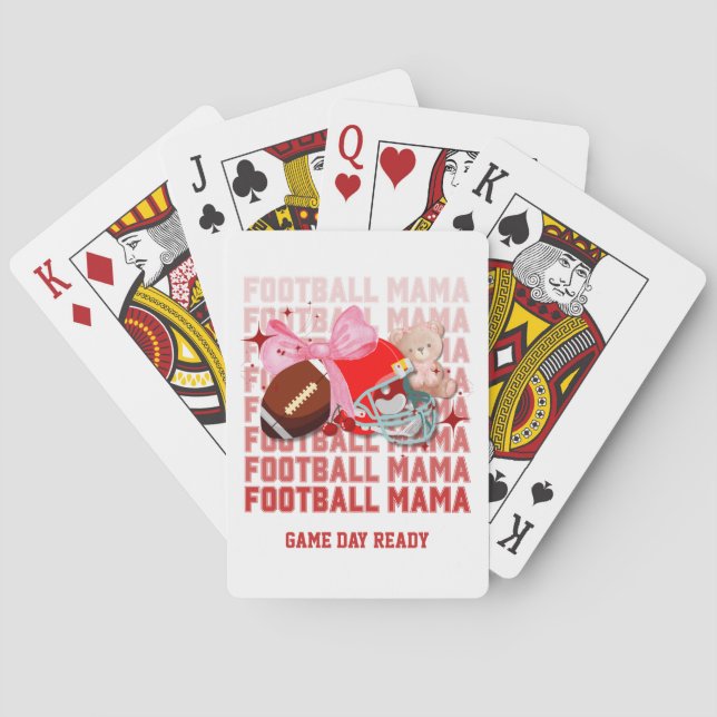 Jeu De Cartes FOOTBALL MAMA Coquette Maman (dos)