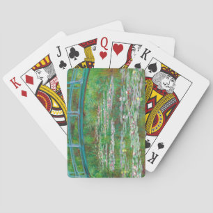 Jeu De Cartes Footbridge japonaise, 1899 par Claude Monet