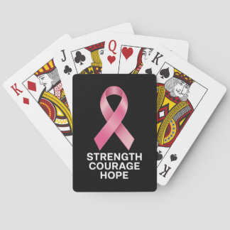 Jeu De Cartes Force Courage Espoir – Sensibilisation au cancer S