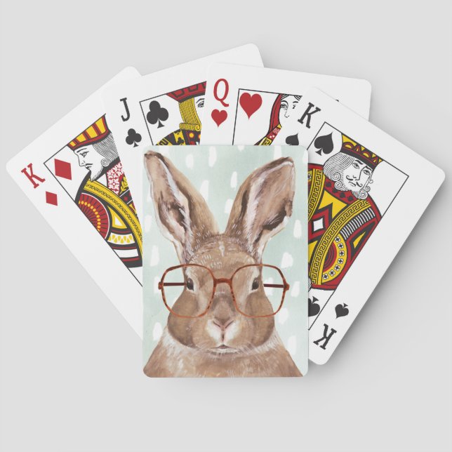 Jeu De Cartes Forester à quatre roues | Lapin Lapin (dos)