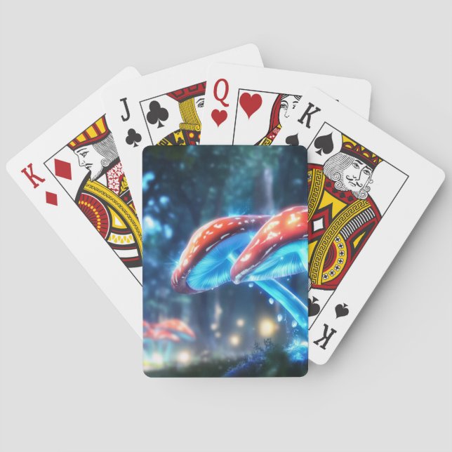Jeu De Cartes Forêt de Champignons (dos)