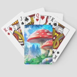 Jeu De Cartes Forêt de champignons Fantastique