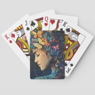 Jeu De Cartes Forêt enchantée de la déesse papillon (5)