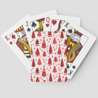 Jeu De Cartes Forêt minimaliste de Noël moderne