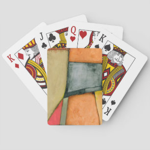 Jeu De Cartes Formes géométriques colorées contemporaines